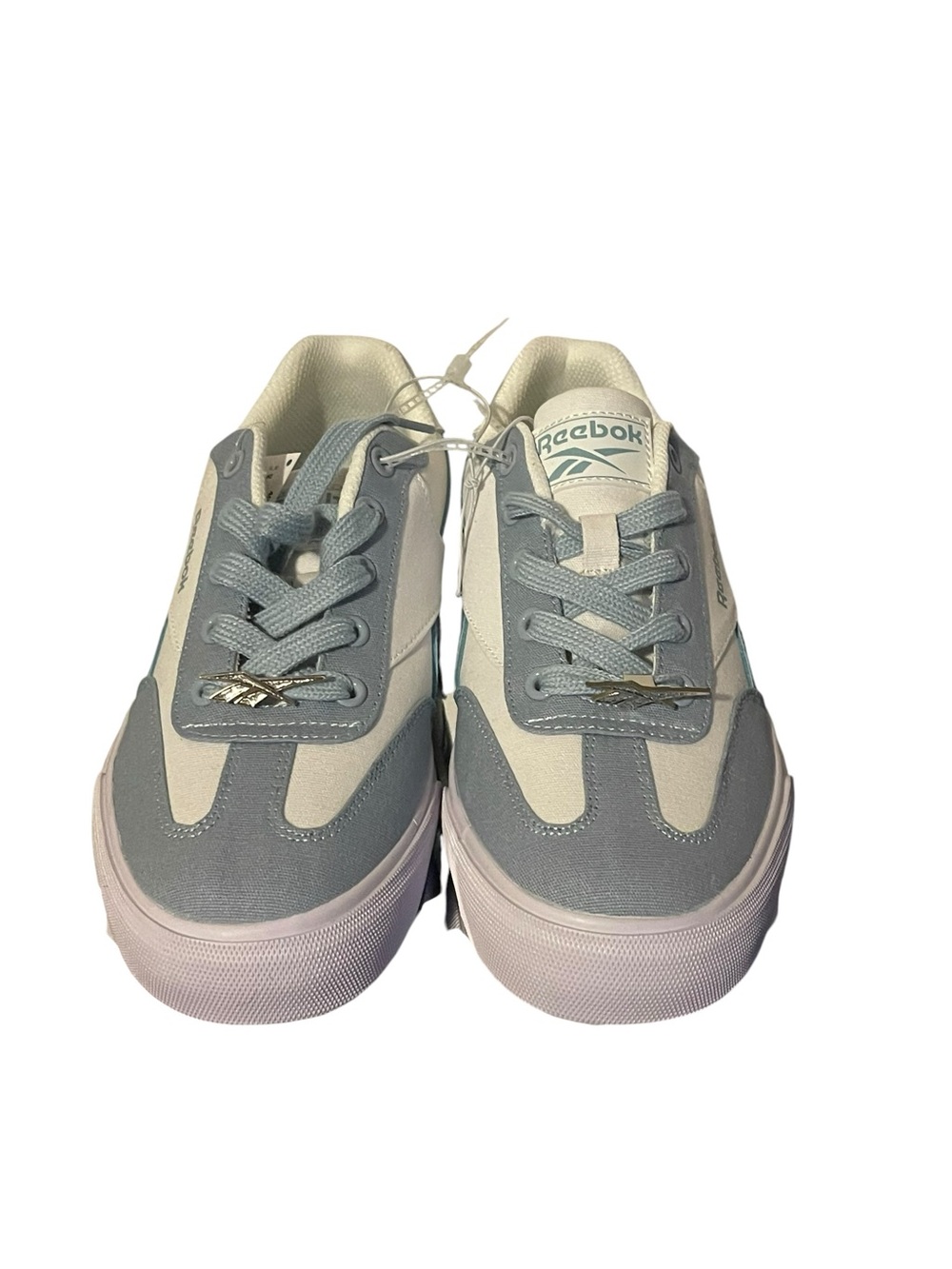 Reebok Low Top Sneakers in Light Blue & Cream